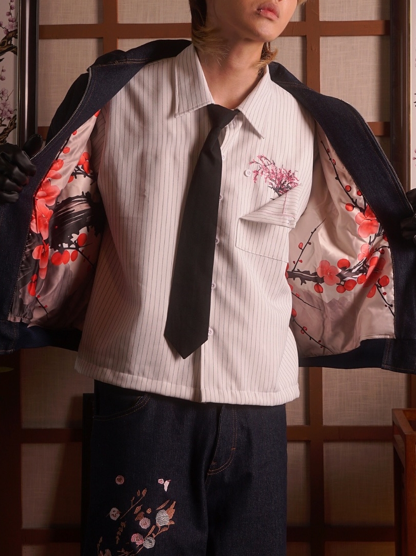 SAKURA DENIM JACKET