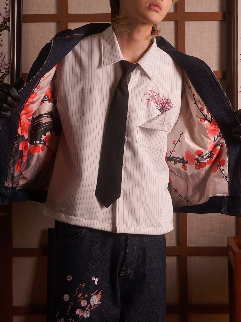 SAKURA DENIM JACKET