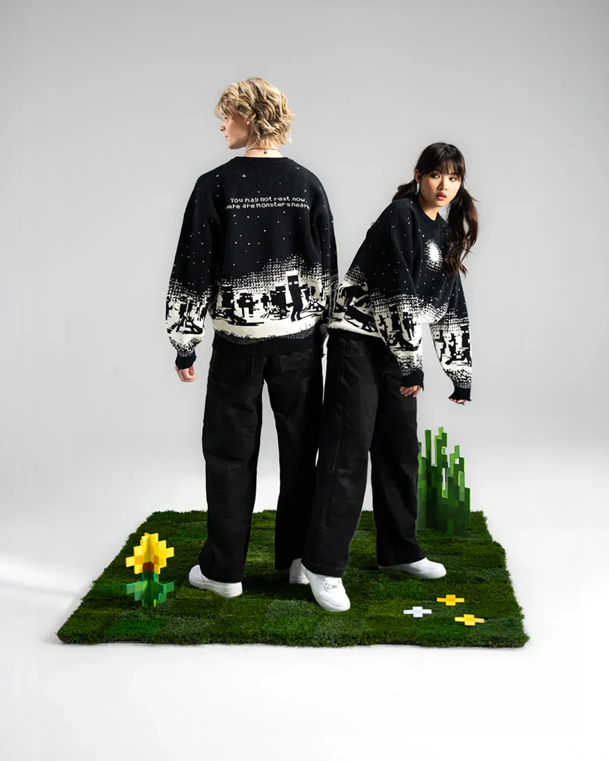 THE MONSTERS NEARBY KNIT