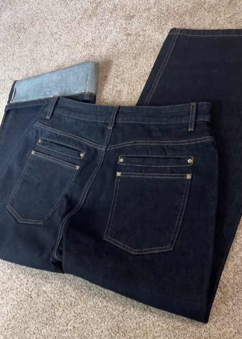 MULTI-POCKET BAGGY JEANS