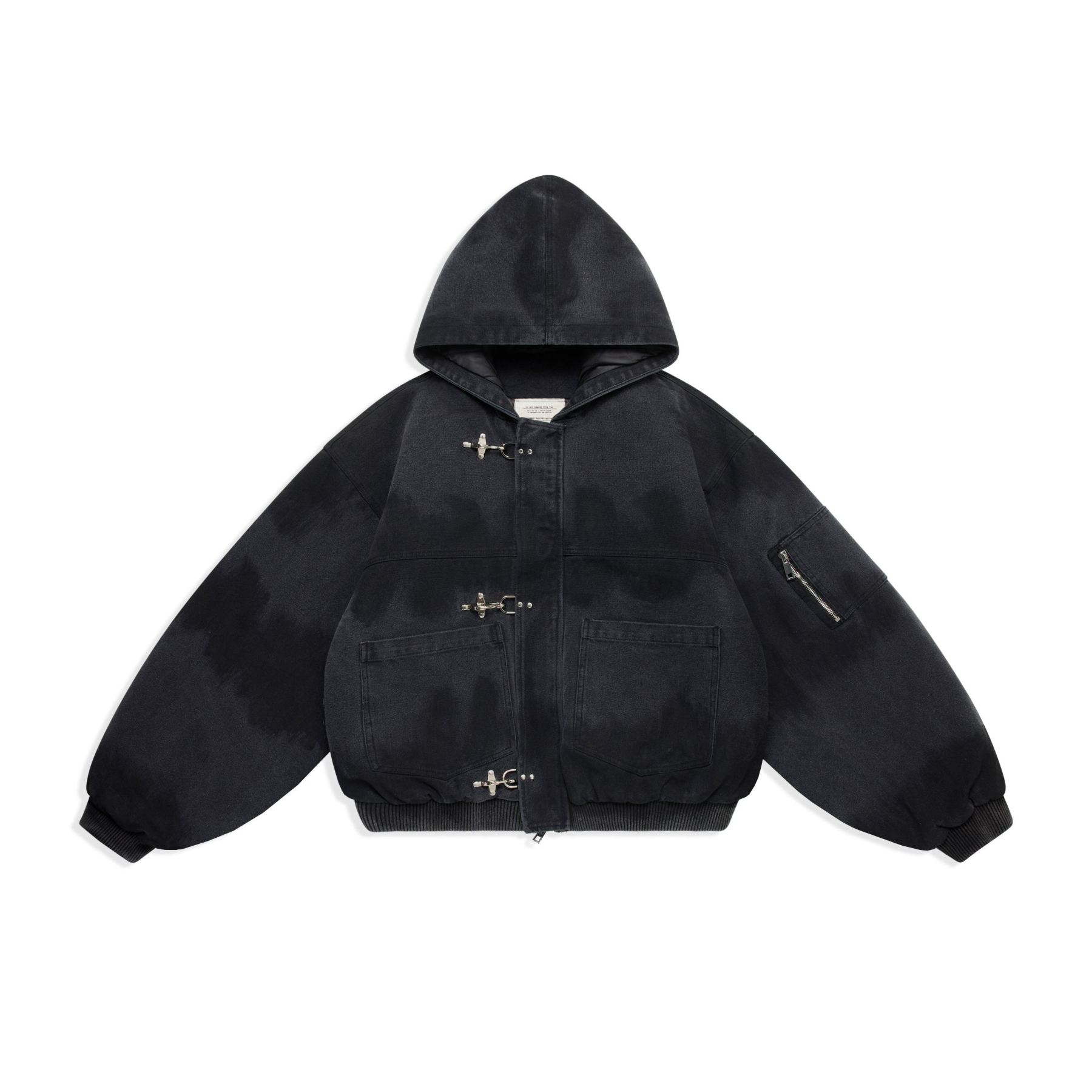 CANVAS CLASP WORKWEAR BOMBER JACKET