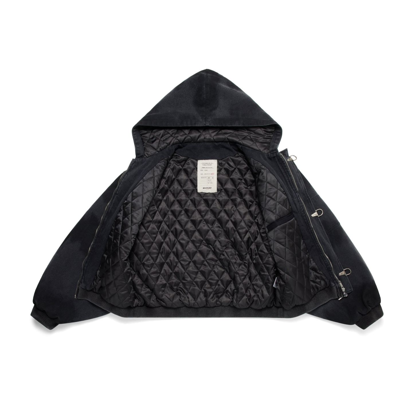 CANVAS CLASP WORKWEAR BOMBER JACKET