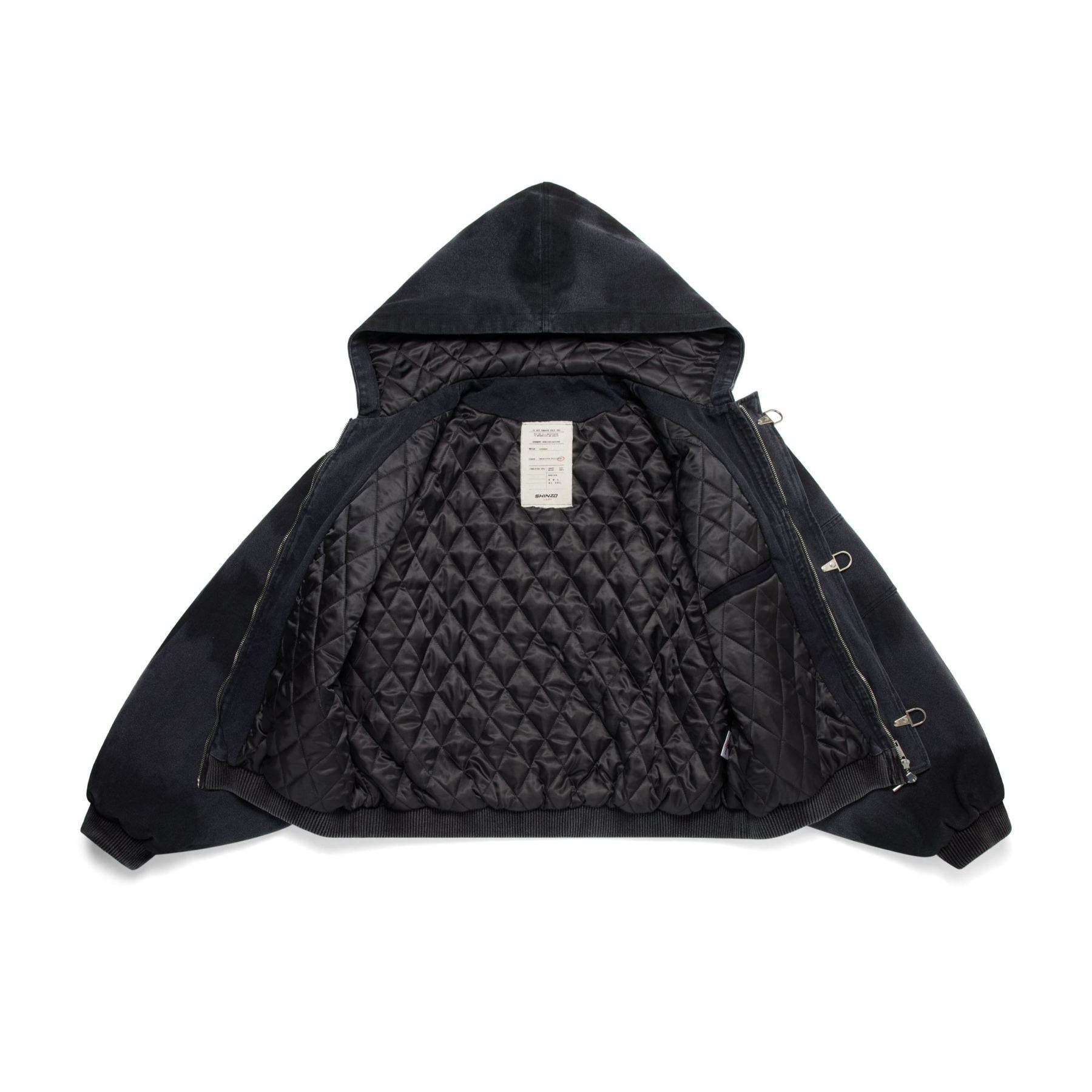 CANVAS CLASP WORKWEAR BOMBER JACKET