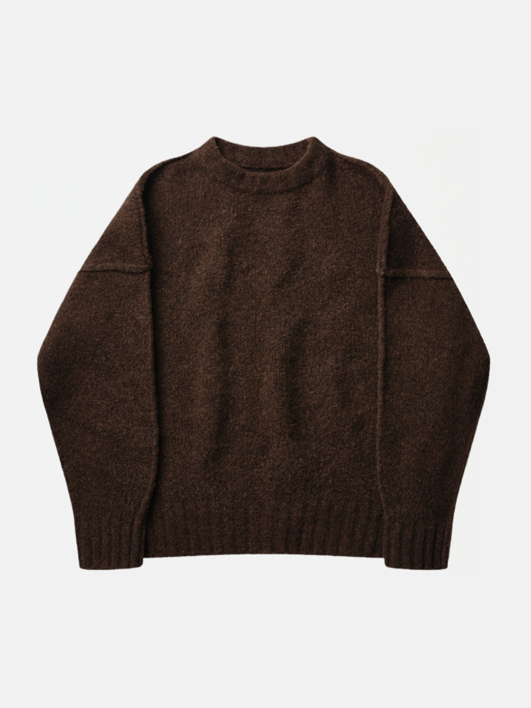 WOOL KNIT CREWNECK