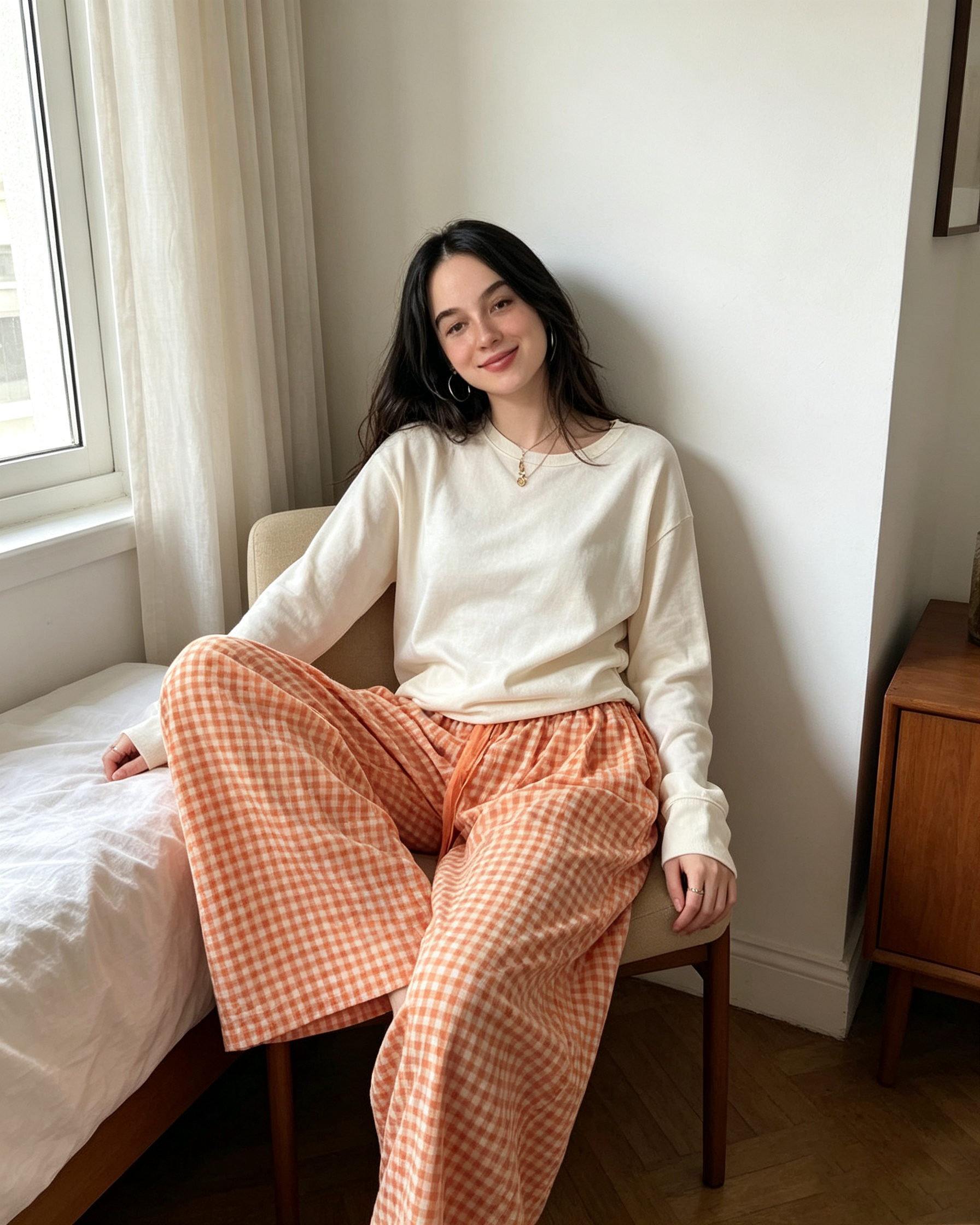 Adjustable Drawstring Wide Leg Palazzo Pants
