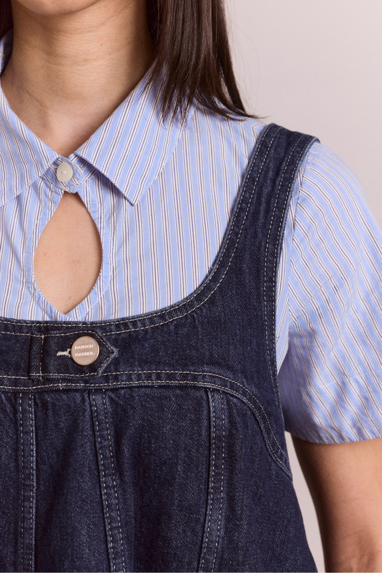 Immy Mini Dress - Dark Wash