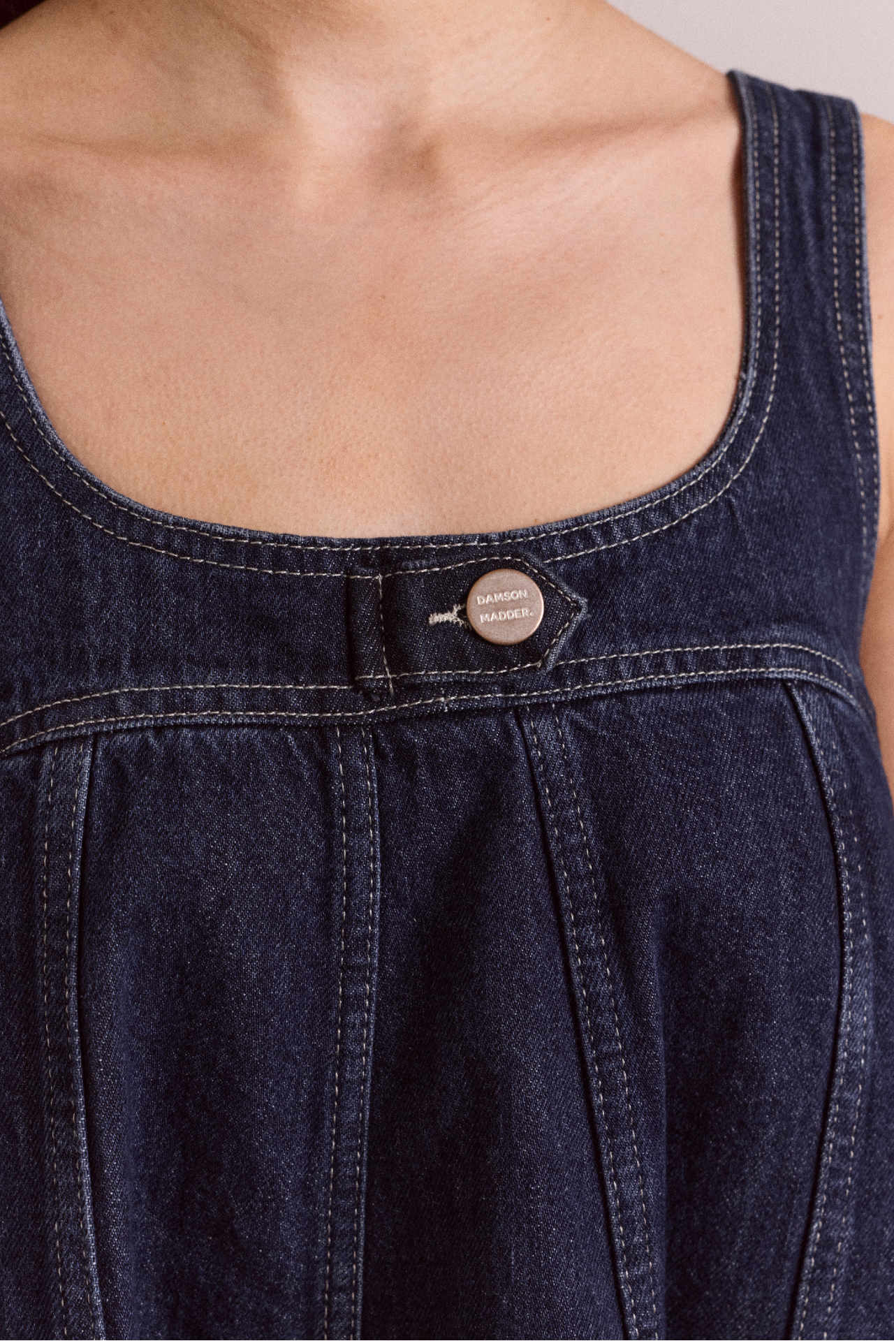 Immy Mini Dress - Dark Wash