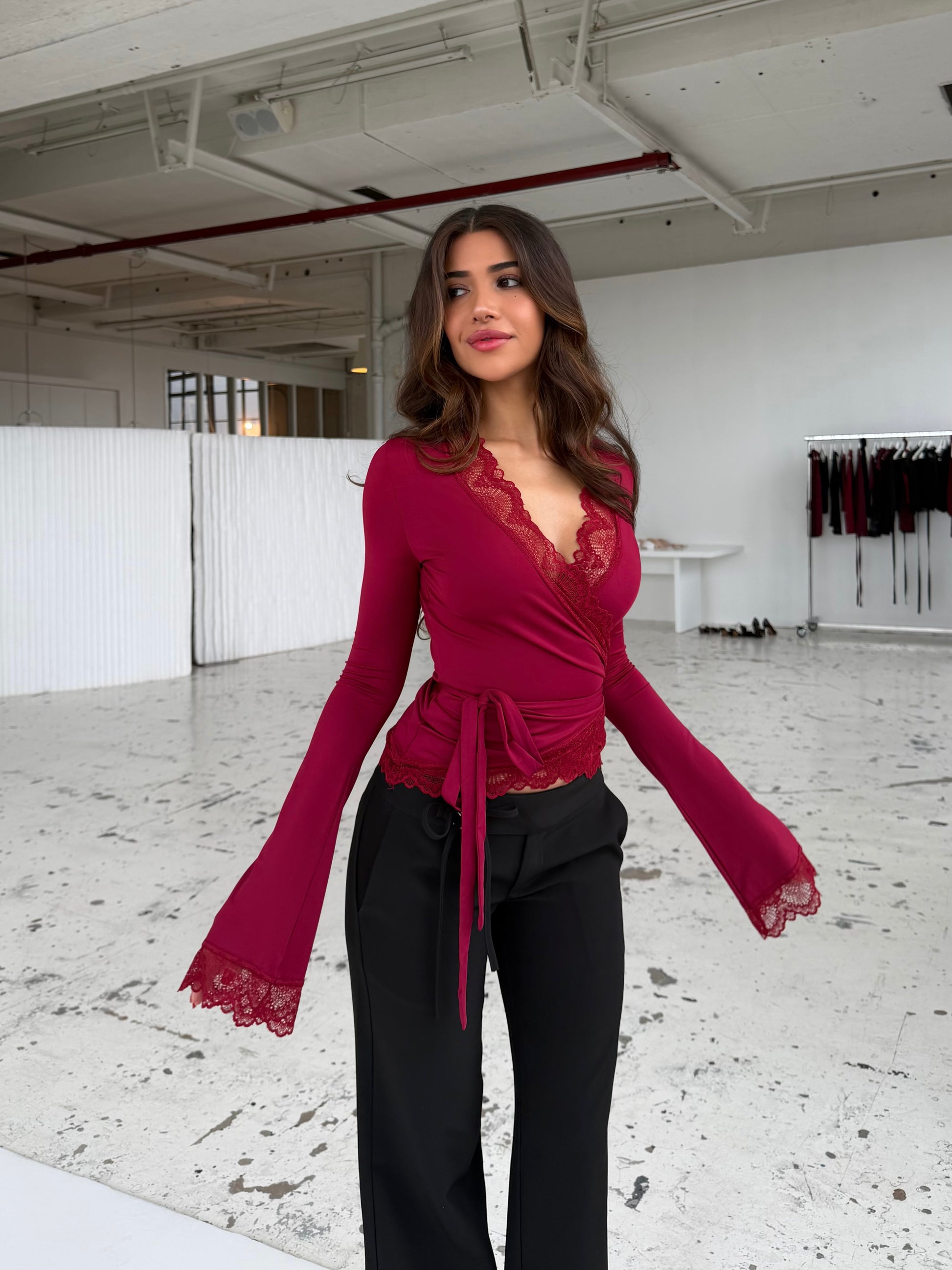 New Ballerina Basic Lace Top
