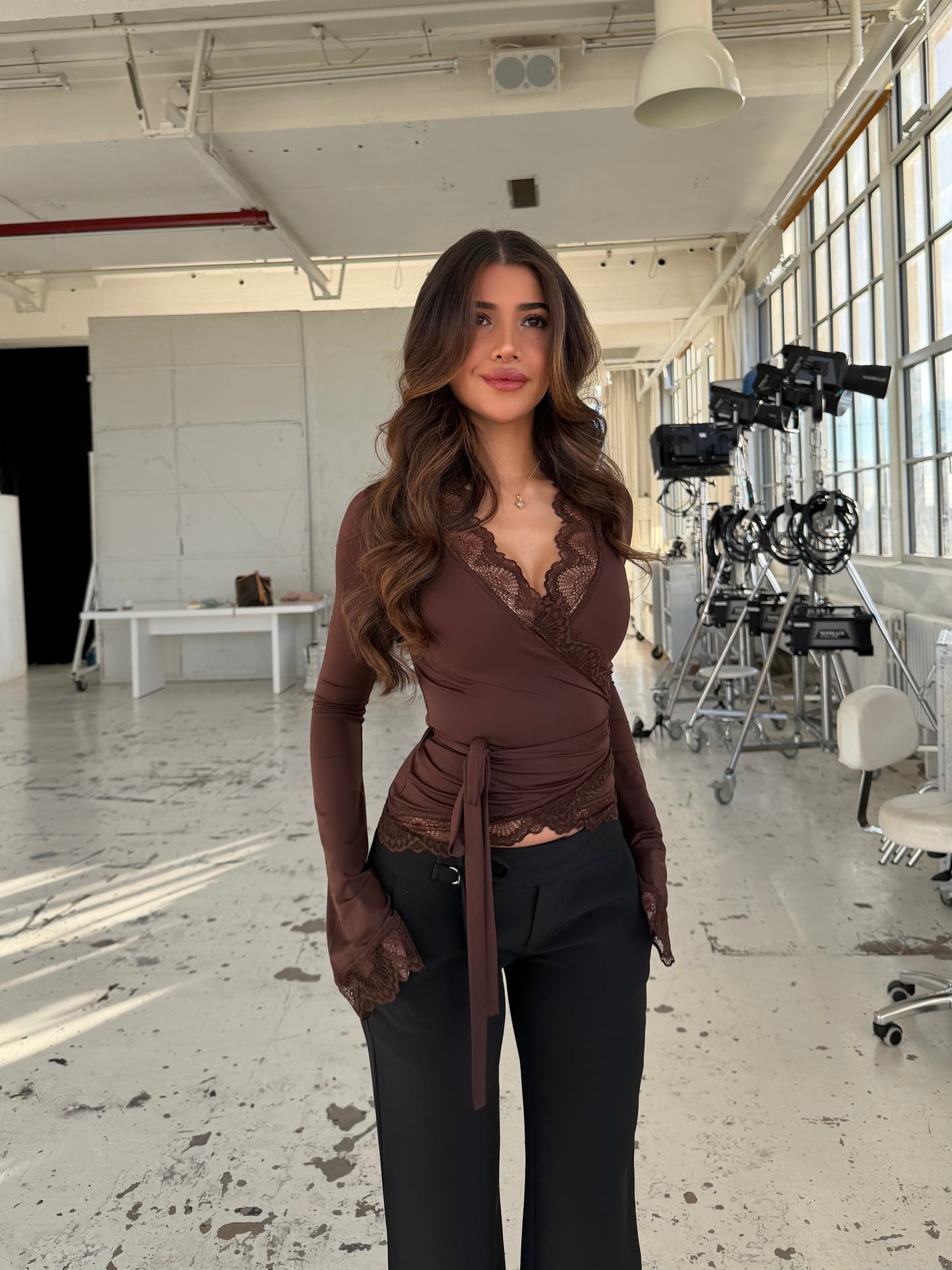 New Ballerina Basic Lace Top