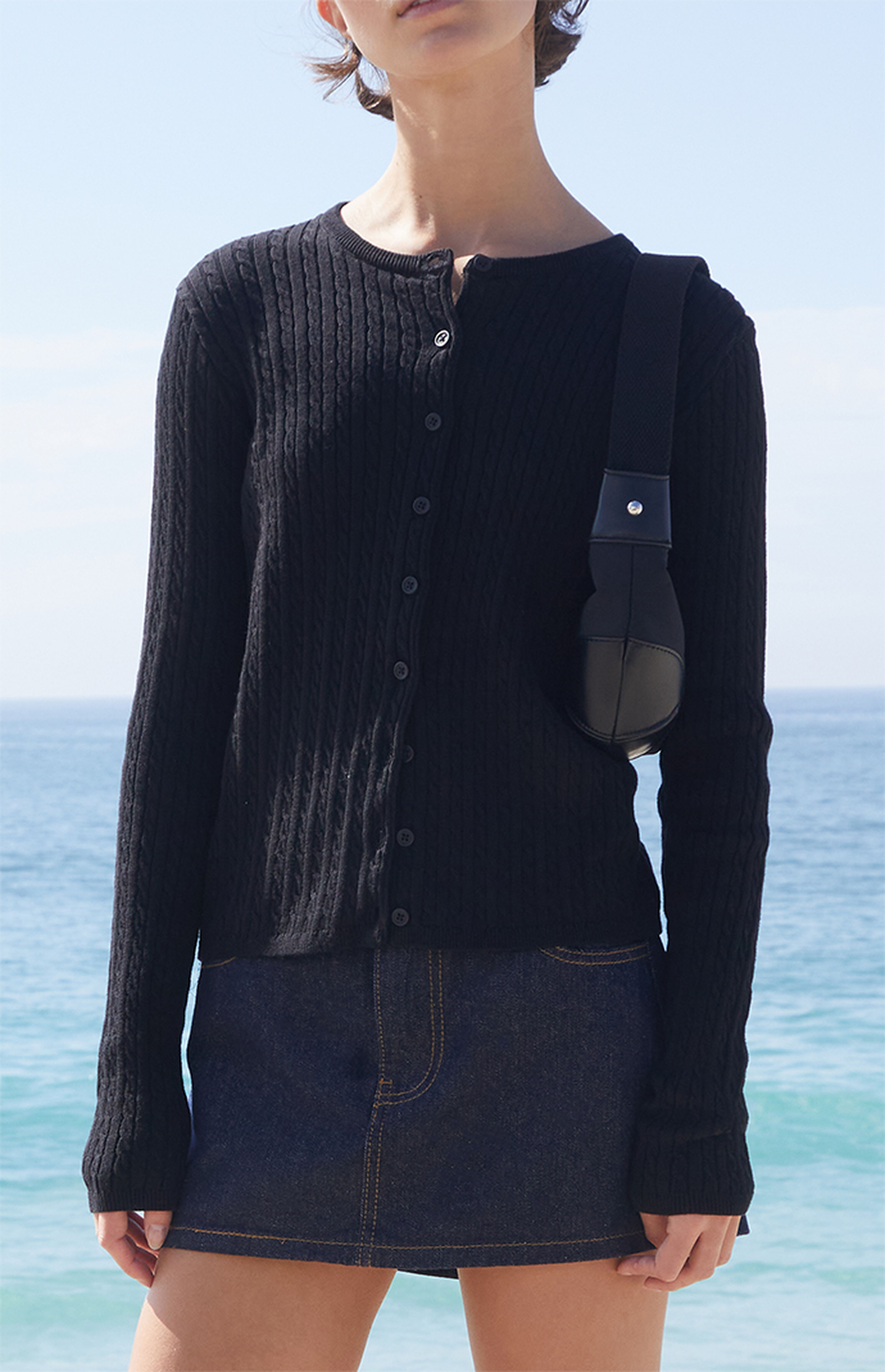Zoe Cable Knit Cardigan