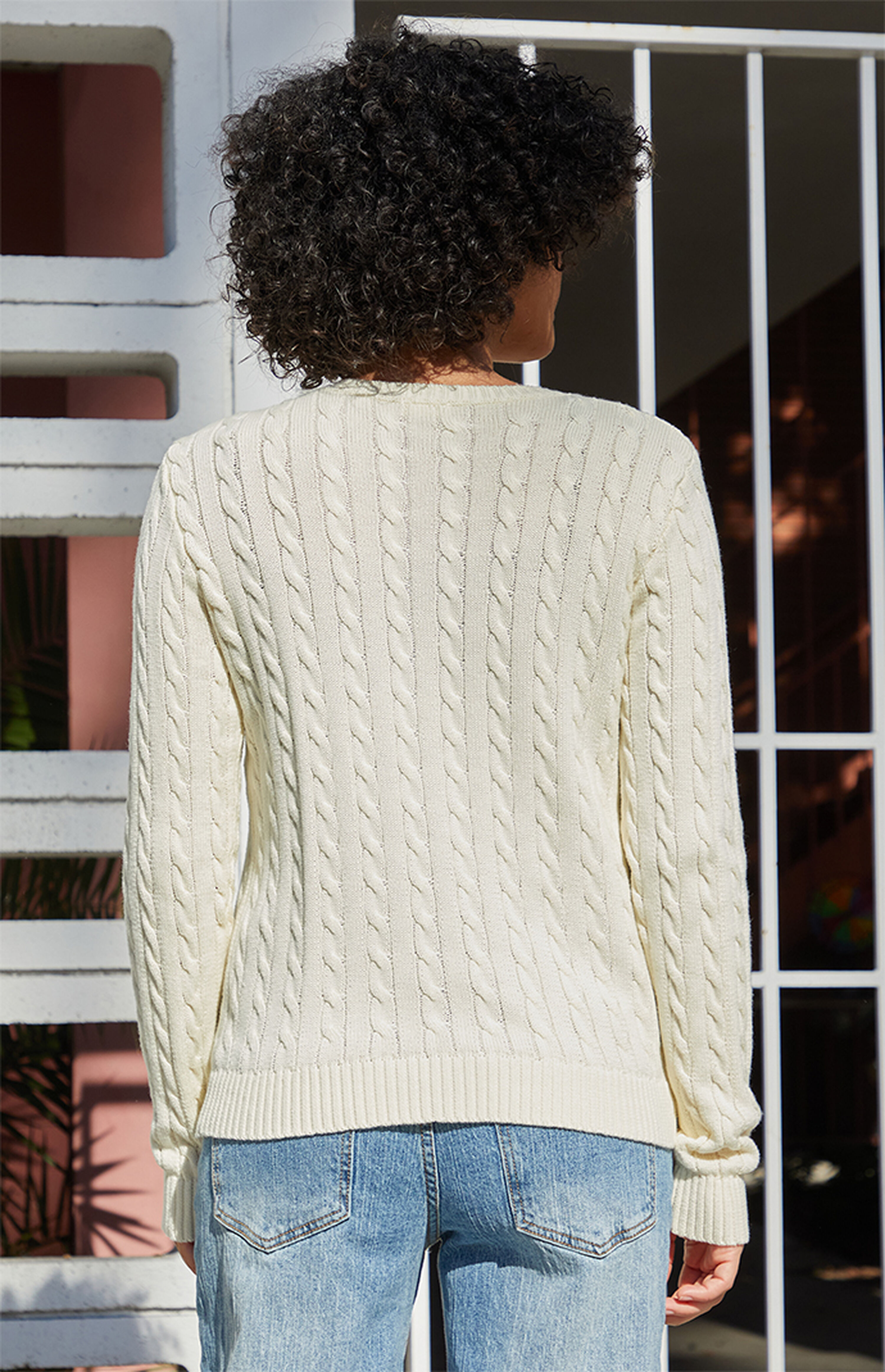 Zoe Cable Knit Cardigan