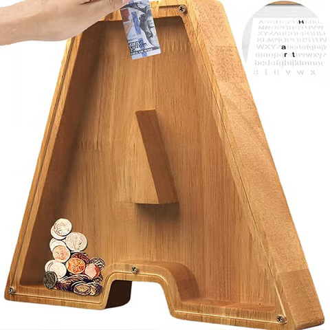 🔥BESTES GESCHENK🎁 🔥Spardosen - Holzgeschenk für Kinder