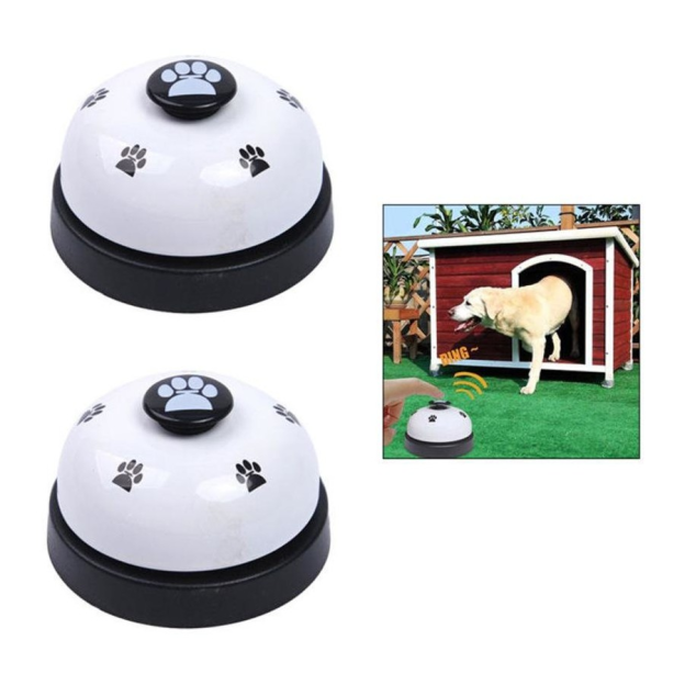 Pet Communication Buttons Toy Recording Voice Dog Speaking Training Tool Ringing the Bell to Eat