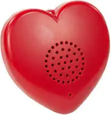 Wholesale Love Recording Box Valentine's Day Red Heart R Toy Movement Music Movement