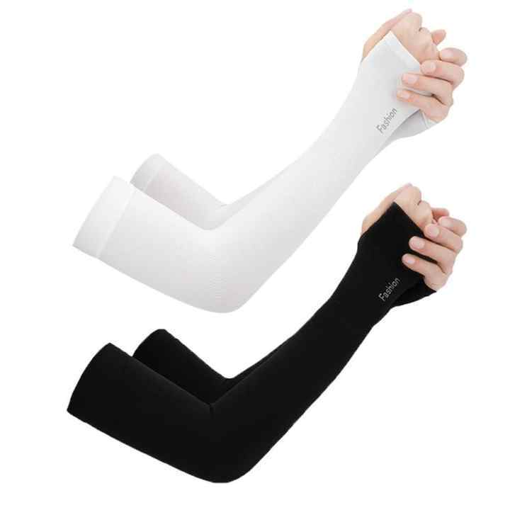 NA-Cooling Arm Sleeves Cover Golf Bike Outdoor Sports Riding Cycling Sun UV Protection Sleeves Arm Warmer