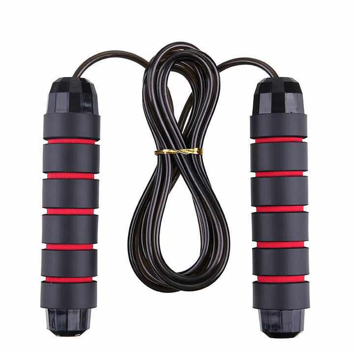 NA-Fitness Workout Weighted Handle Steel Wire Adjustable Speed Skipping Rope Jump Rope