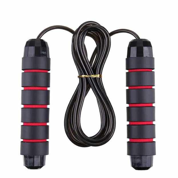 NA-Fitness Workout Weighted Handle Steel Wire Adjustable Speed Skipping Rope Jump Rope