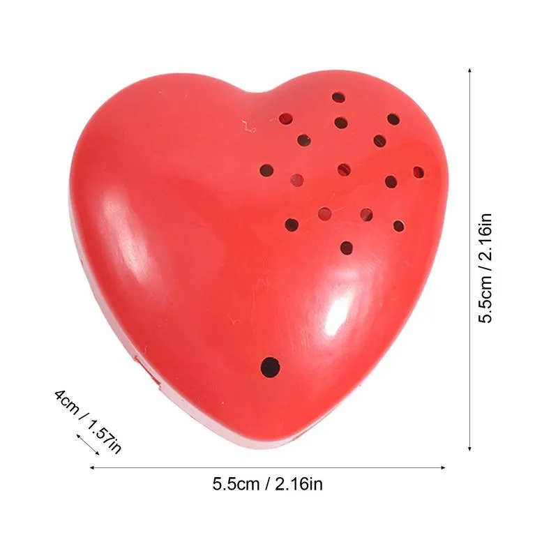 Wholesale Love Recording Box Valentine's Day Red Heart R Toy Movement Music Movement