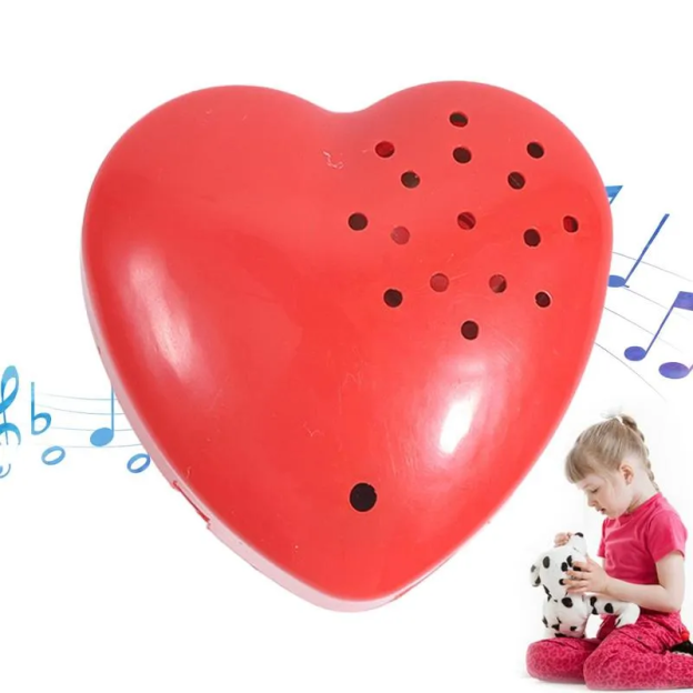 Wholesale Love Recording Box Valentine's Day Red Heart R Toy Movement Music Movement