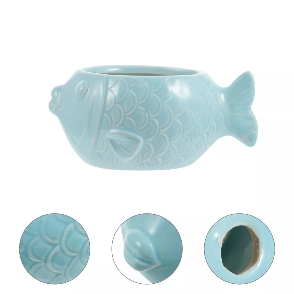 Animal Succulent Plants Planters Mini Small Ceramic Bonsai Pot Artificial Plant Succulents Flower Pot No Plant