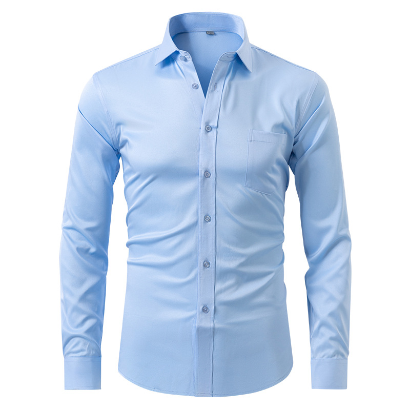 BREATHABLE HIGH ELASTICITY ANTI-WRINKLE SHIRT