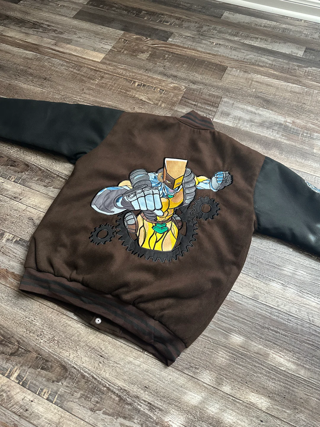 DIO-THE WORLD VARSITY JACKET