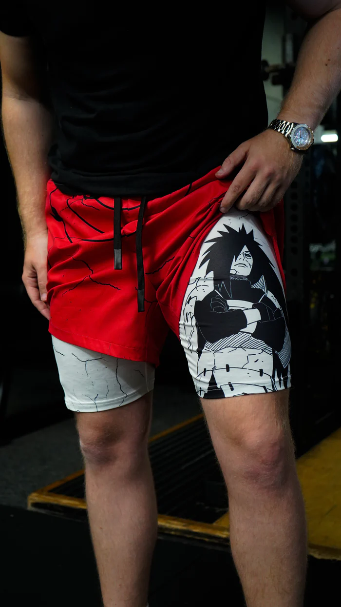 Ghost Uchiha Performance Shorts - NARUTO