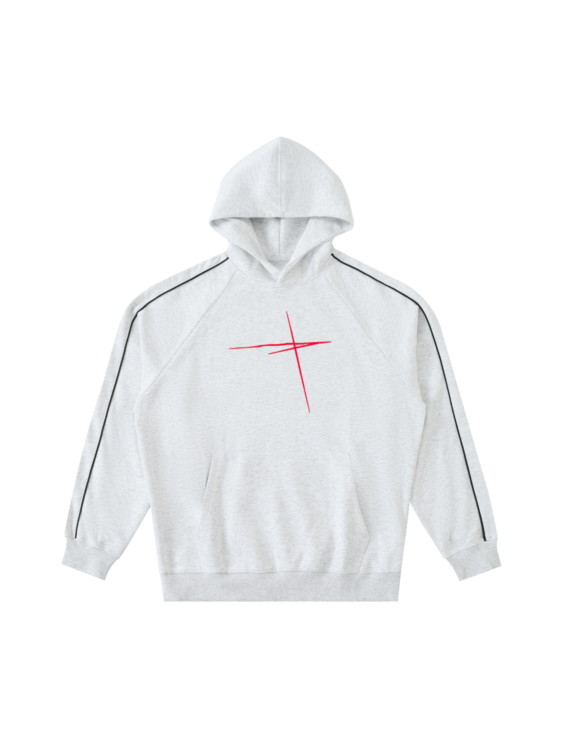 CROSSFIRE STRIPED HOODIE | CHAINSAW MAN