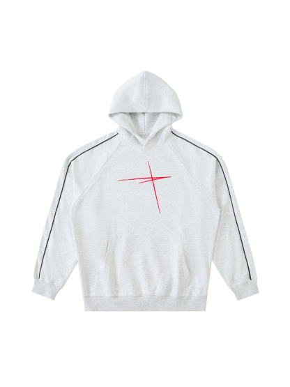 CROSSFIRE STRIPED HOODIE | CHAINSAW MAN