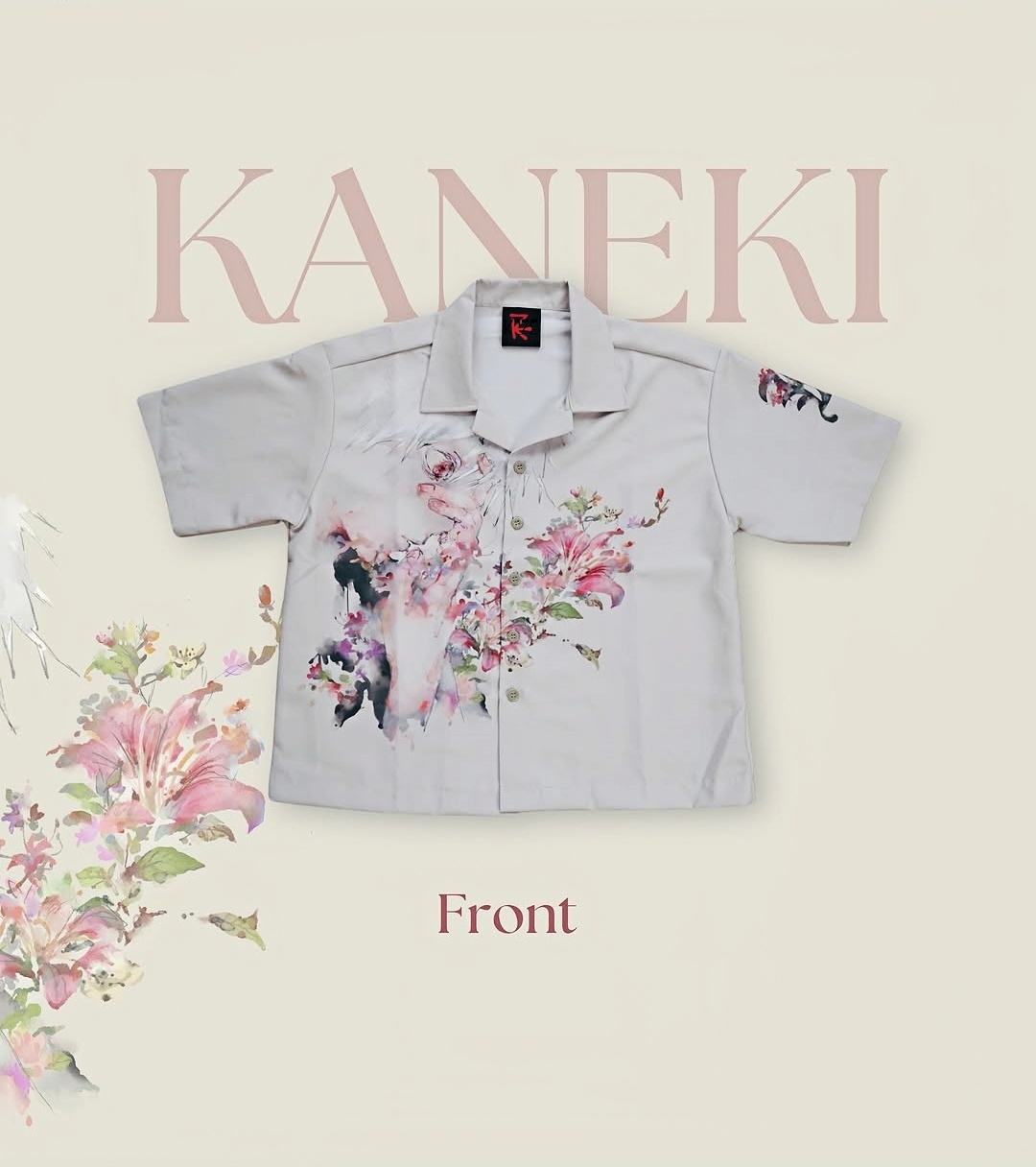 KANEKI BUTTON UP