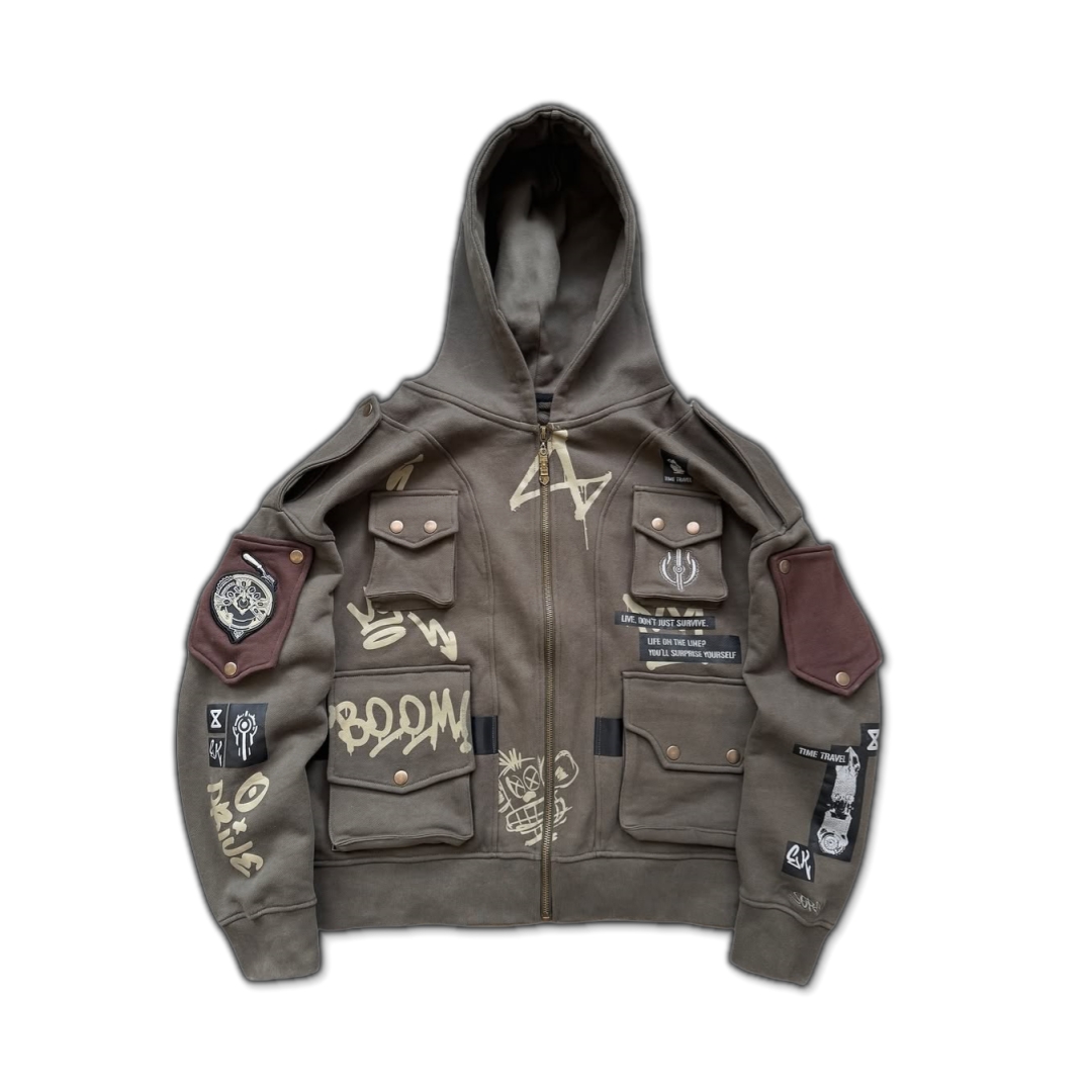 EKKO ZIP-UP HOODIE