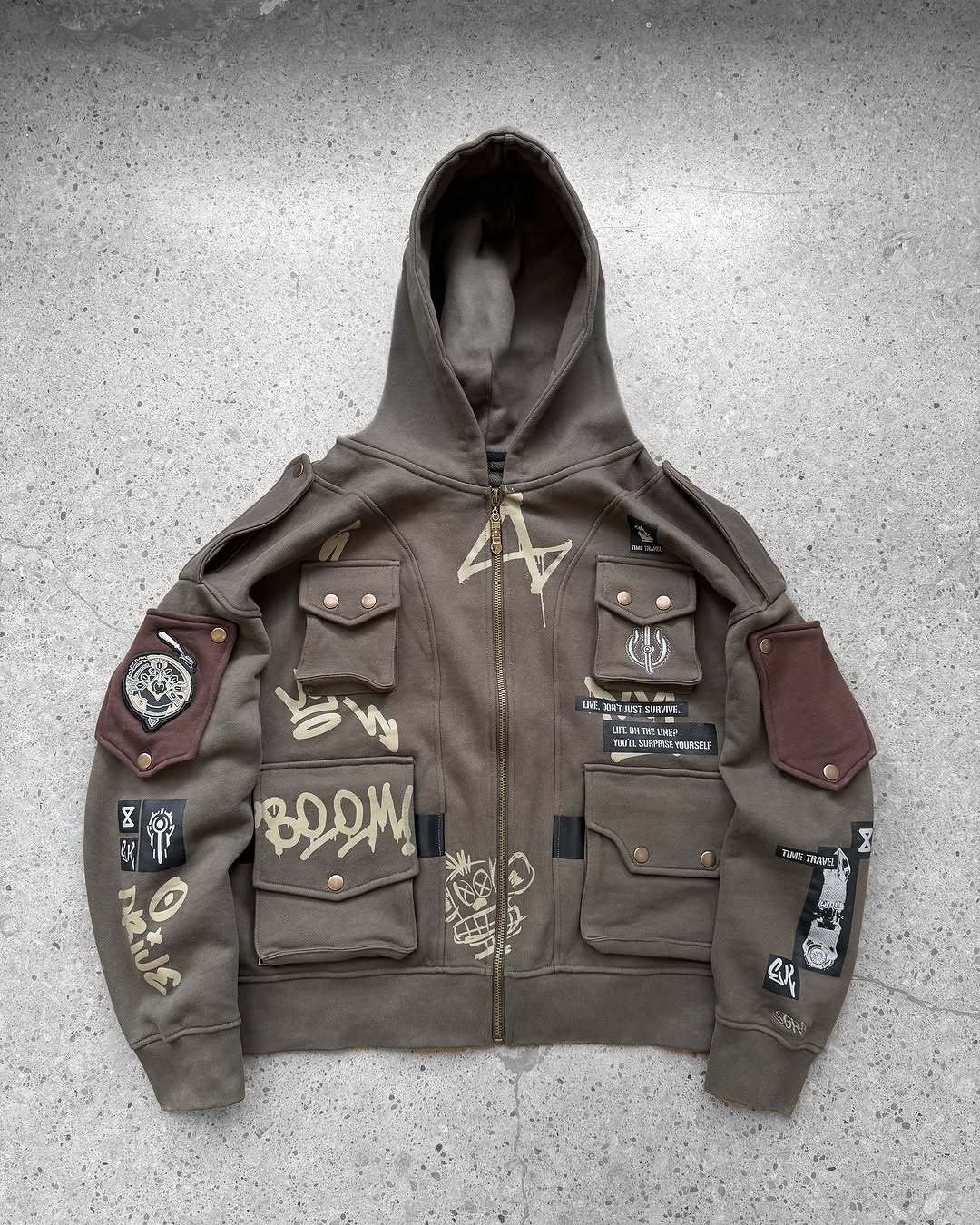EKKO ZIP-UP HOODIE