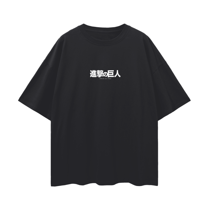 Eren Fallen Angel Streetwear Shirt Black - AOT