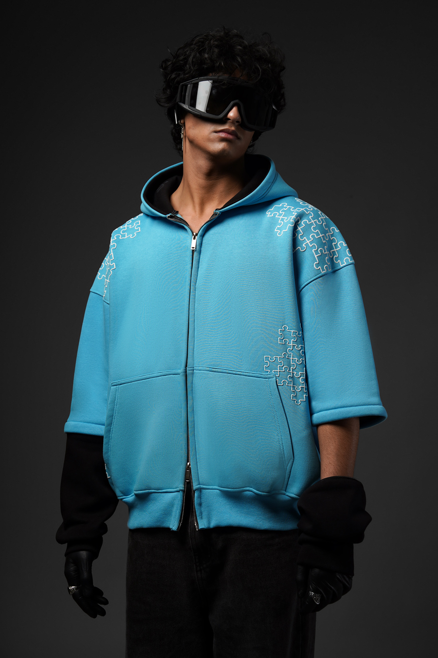 EGOIST WASHED ZIP HOODIE