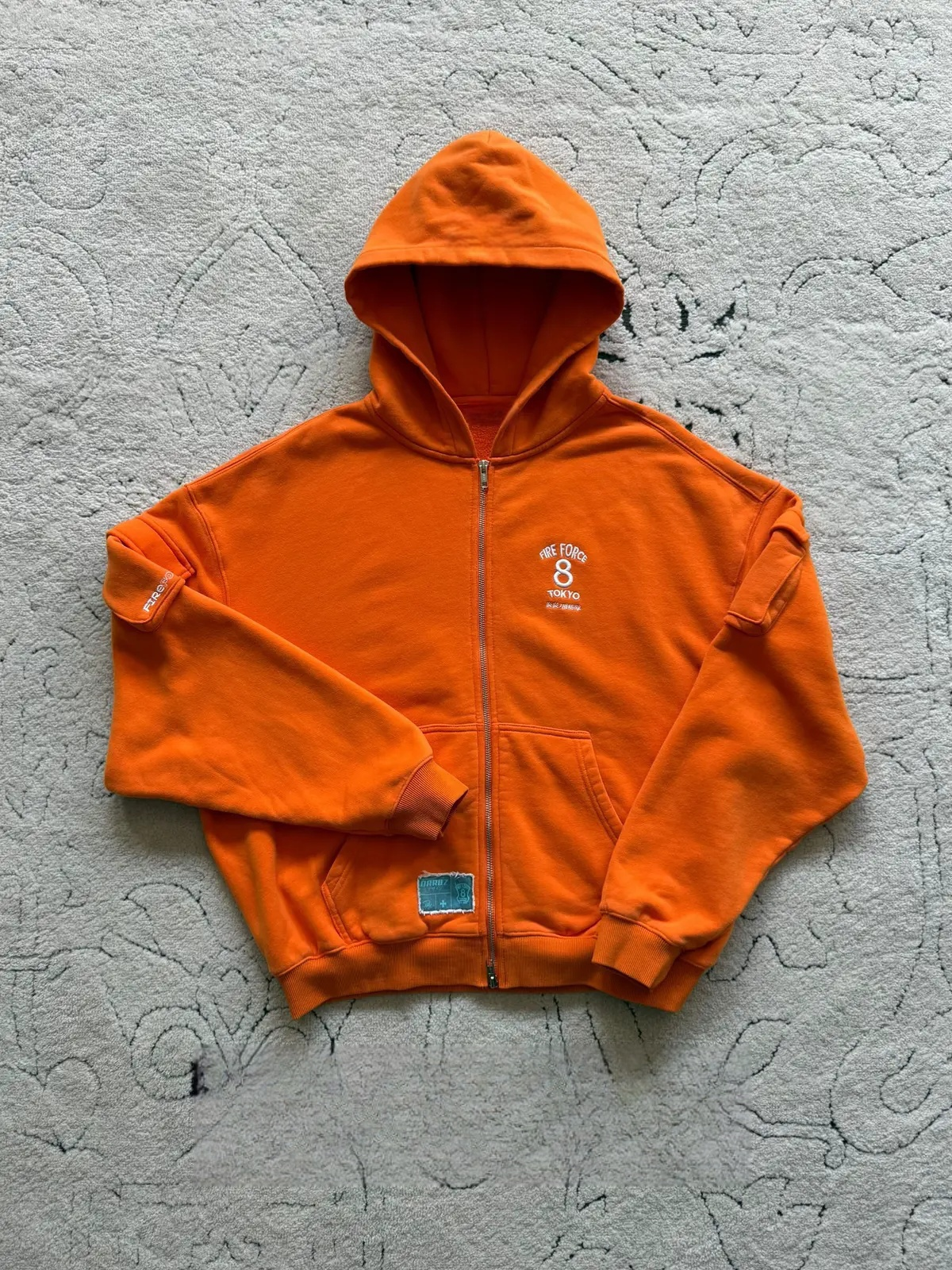 FIRE FORCE ZIP-UP HOODIE