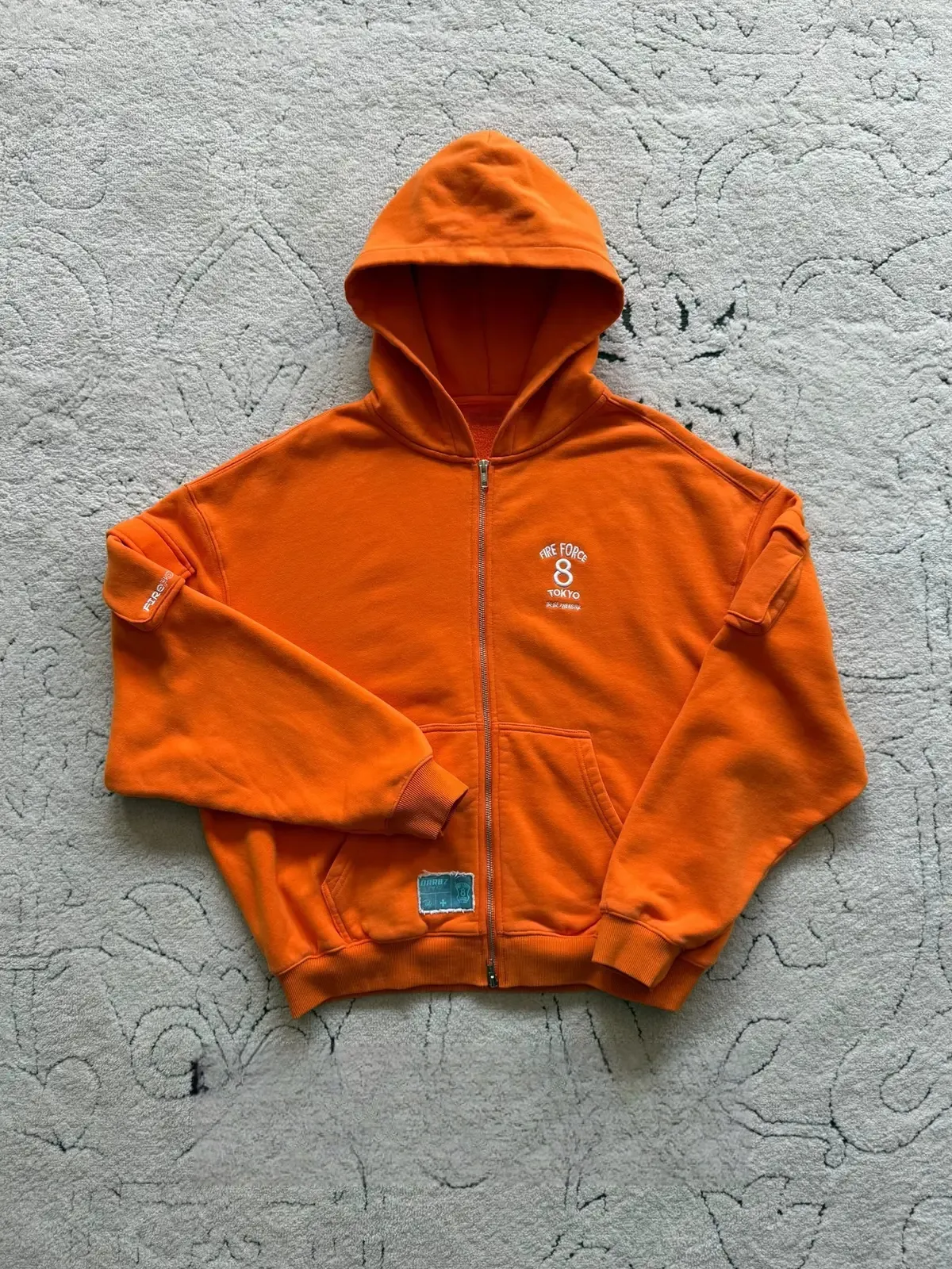 FIRE FORCE ZIP-UP HOODIE