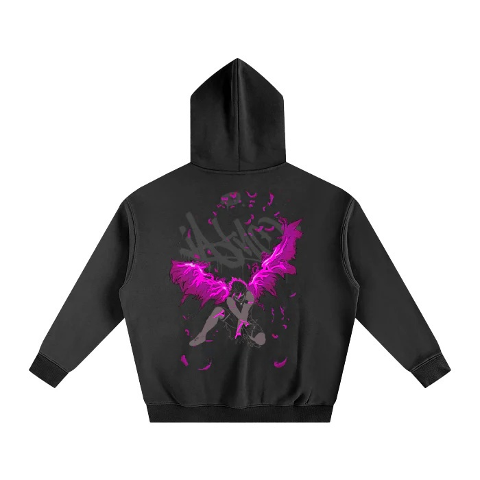 The Unpredictable One Streetwear Hoodie Black