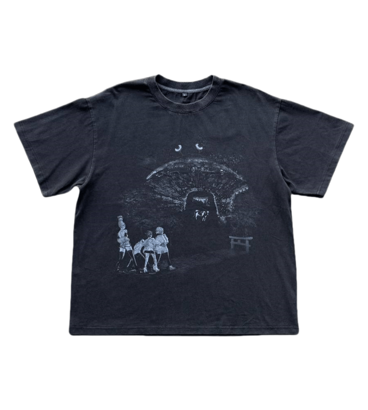 Cow abduction tee