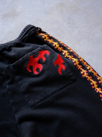 SUN BREATHING GLOWING EMBROIDERY SWEAT SET | DEMON SLAYER