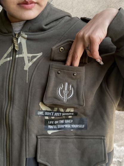 EKKO ZIP-UP HOODIE