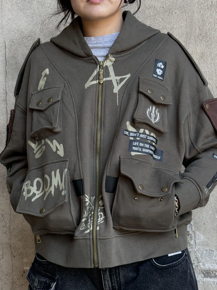 EKKO ZIP-UP HOODIE