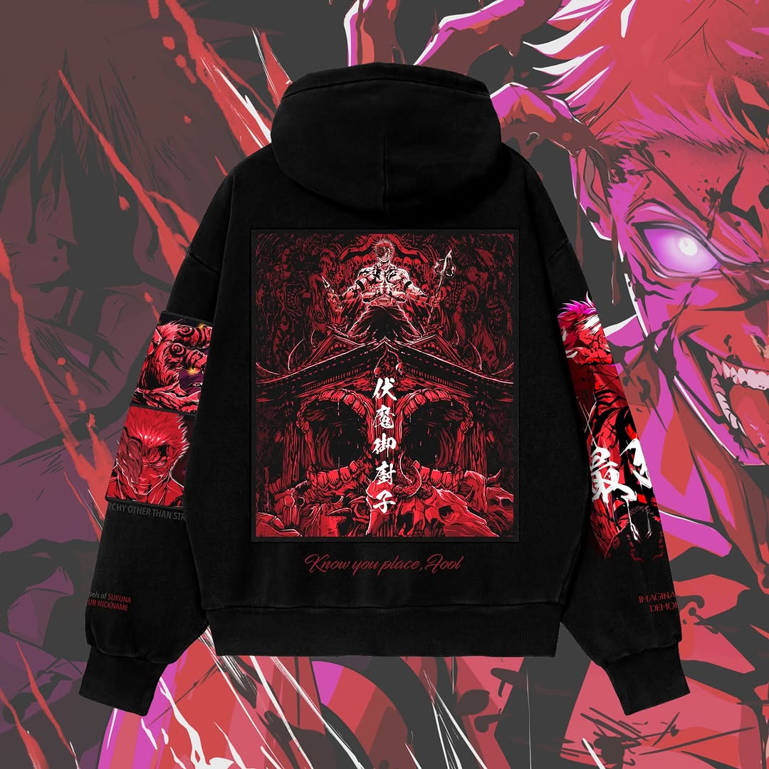 【Preorder】KING OF CURSES HOODIE-Ship on Feb 05th