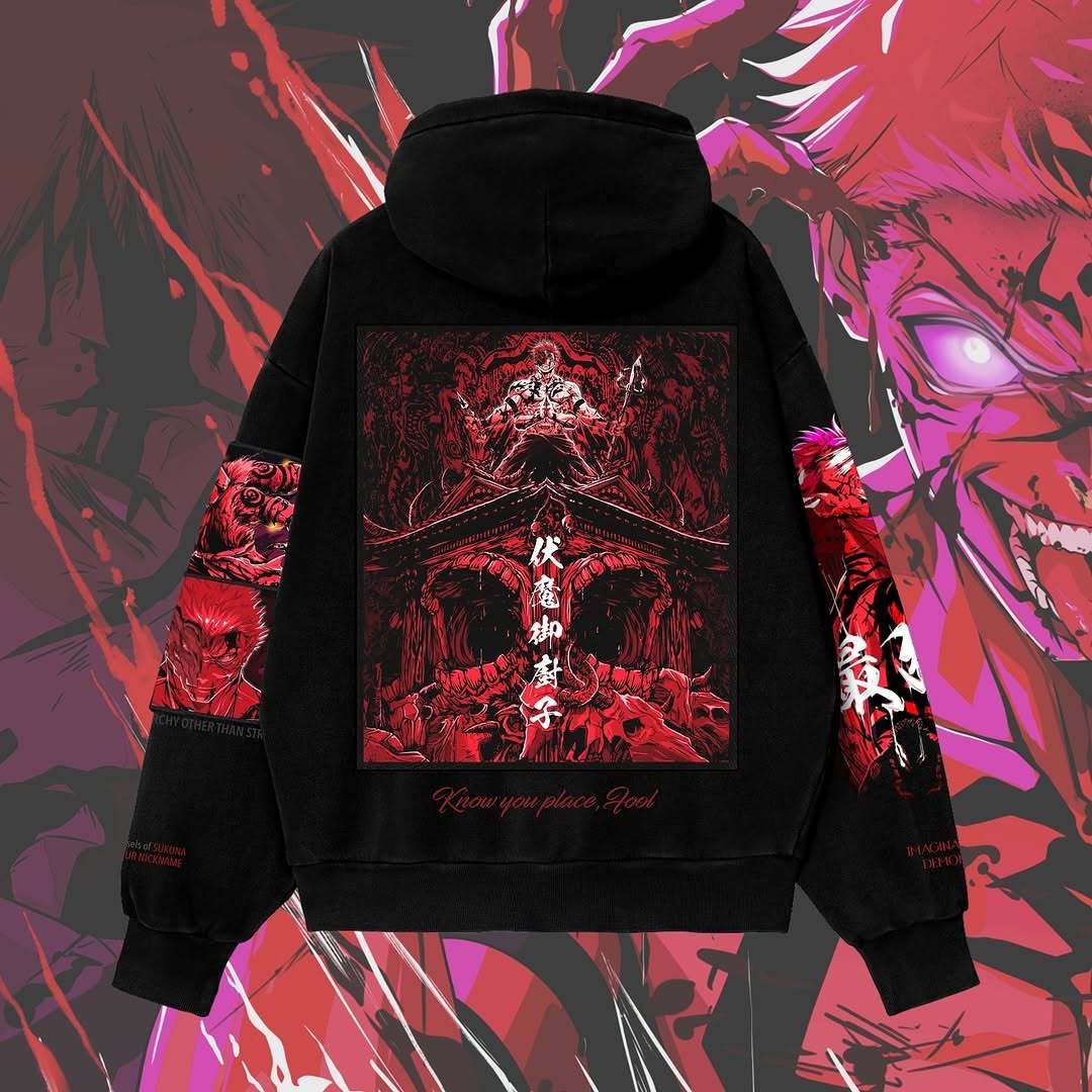 【Preorder】KING OF CURSES HOODIE-Ship on Feb 05th