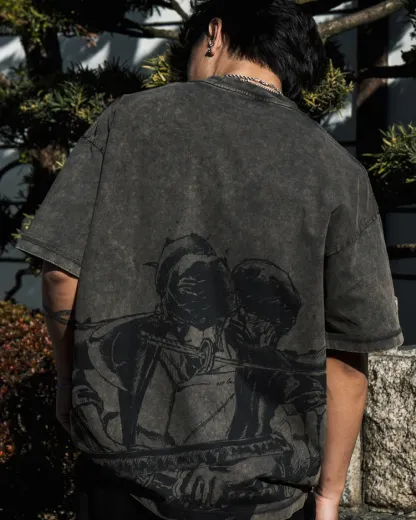 ZORO ACID WASH TEE
