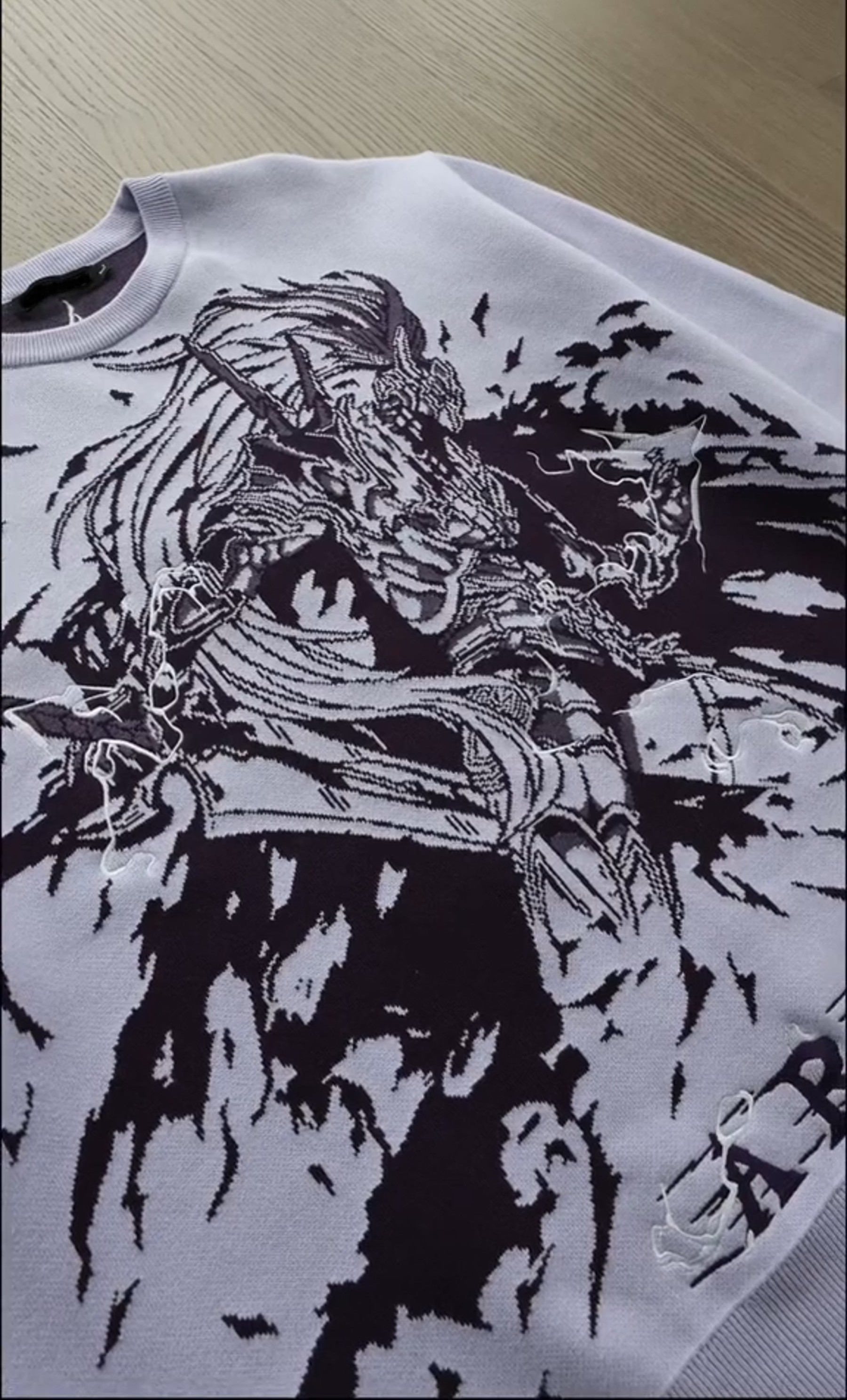 Solo Leveling Igris Knit