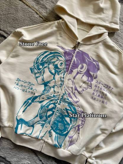 STAR PLAT/STONE FREE ZIP UP