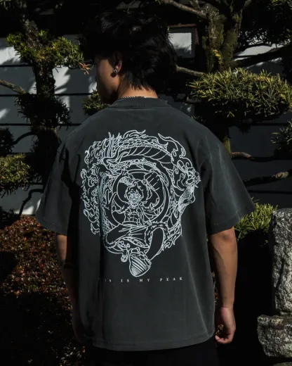 SUN GOD ACID WASH TEE