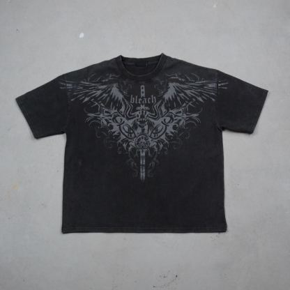 BLEACH CROSSWING TEE
