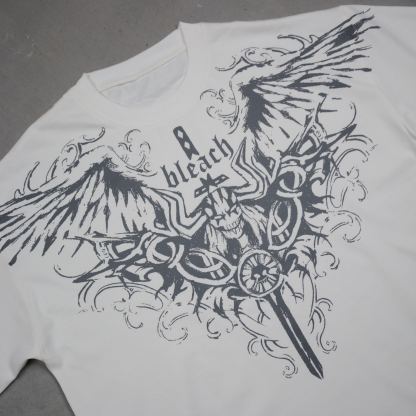 BLEACH CROSSWING TEE