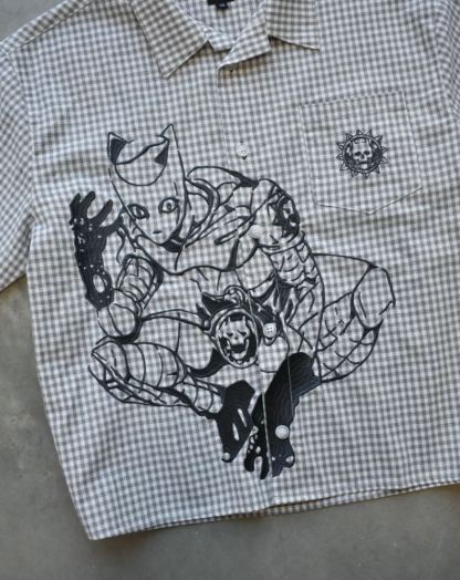KILLER QUEEN BUTTON UP | JOJO
